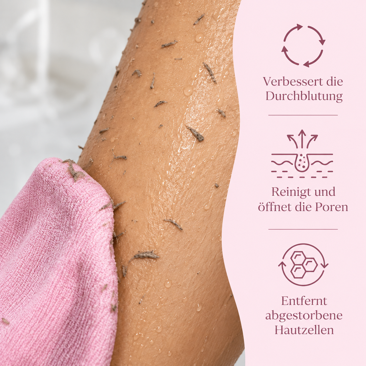 SoftTouch™ – Peeling-Handschuh (Im Set inklusive)